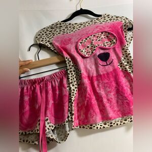 2 piece pajamas follow your dreams Size 8 justice
